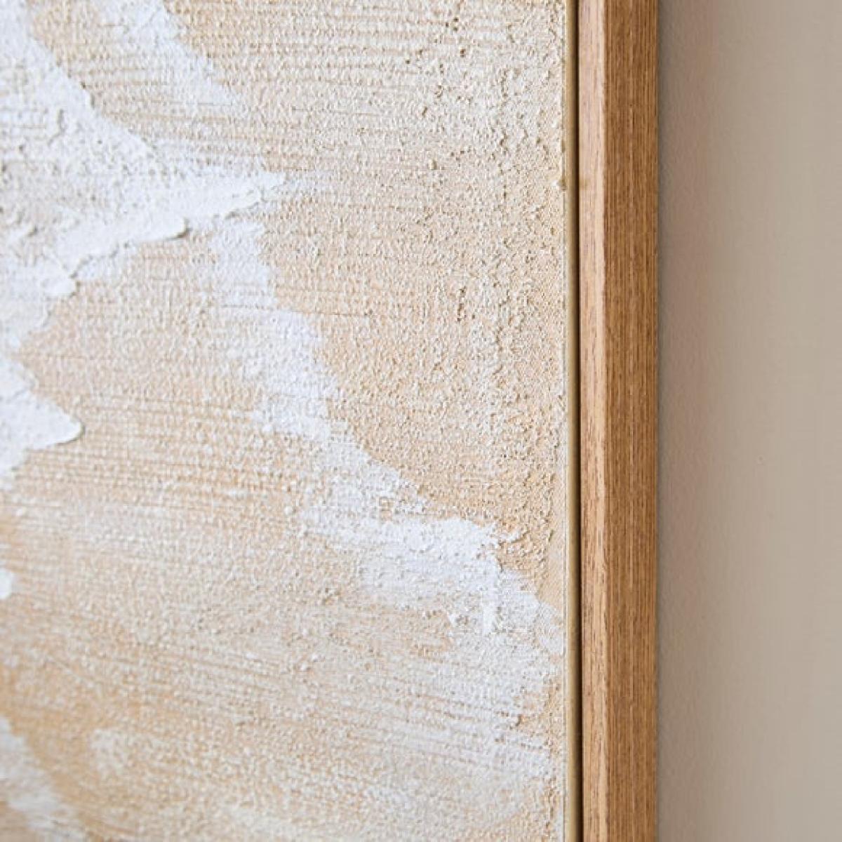 Morning Waves Hand Painted Framed Canvas – image 2