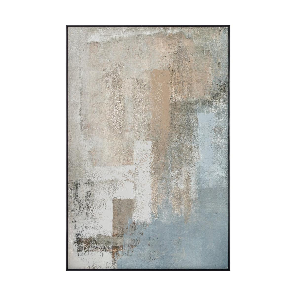 Erika Framed Gold Foil Canvas MultiColoured – image 3