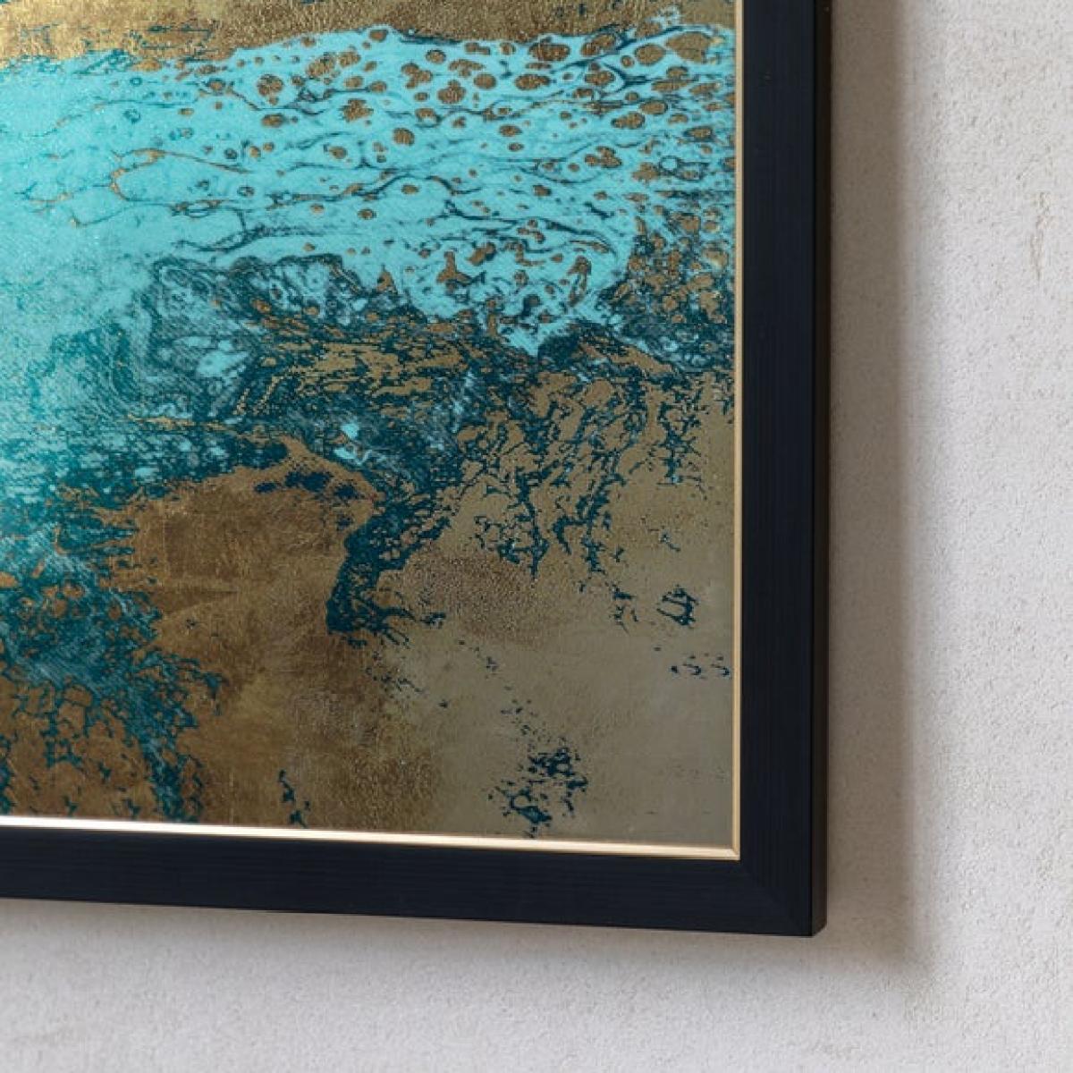 Cedar & Sage Lagoon Framed Canvas – image 2