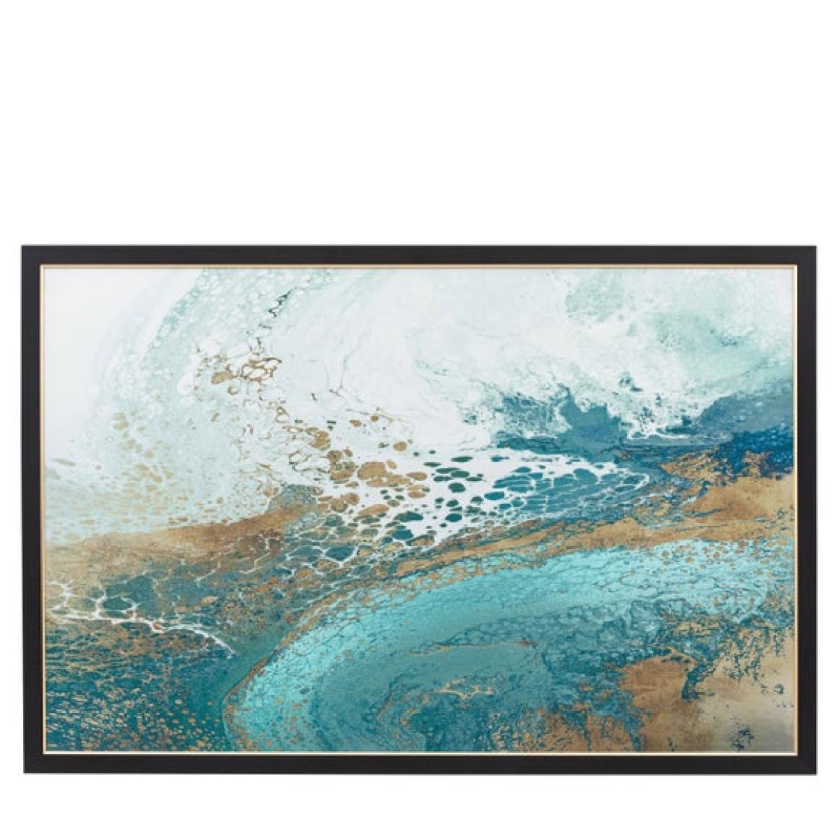 Cedar & Sage Lagoon Framed Canvas – image 6