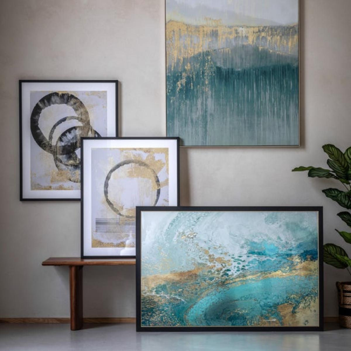 Cedar & Sage Lagoon Framed Canvas – image 7