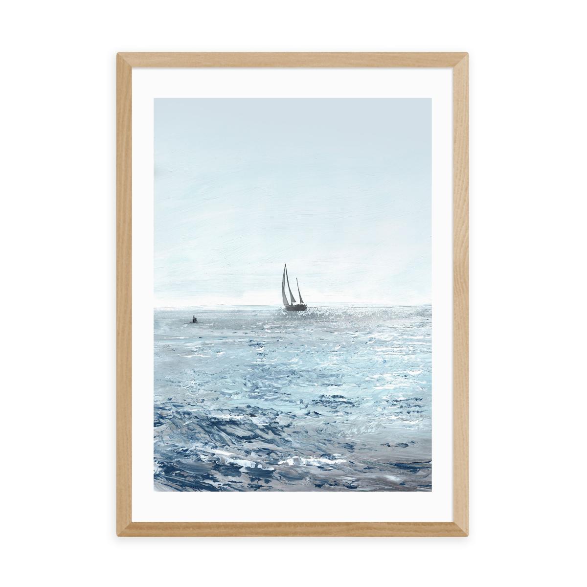 East End Prints Sunlight Bay Print Blue – image 2