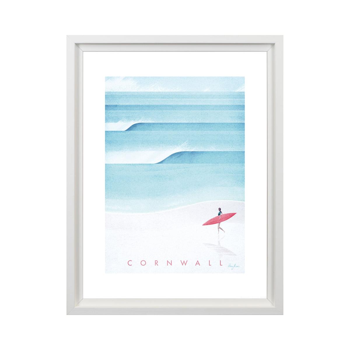 The Art Group Cornwall Framed Print Blue – image 2