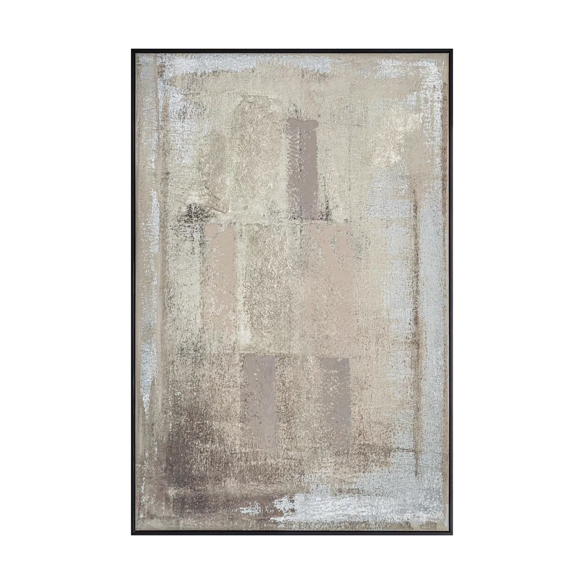 Athena Gold Foil Framed Canvas Gold/Blue – image 3