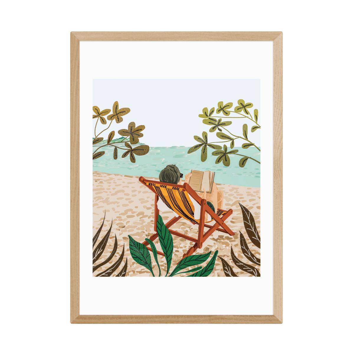 East End Prints Vacay Book Club Print MultiColoured – image 2