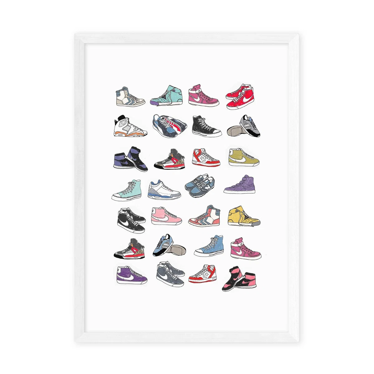 East End Prints Trainers Print by Hanna Melin – image 2