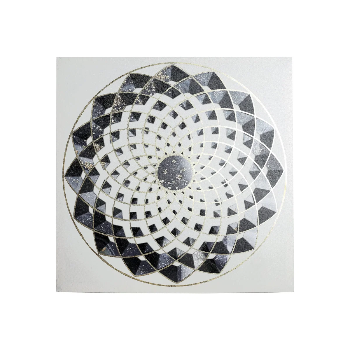 Medallion Spiro Canvas Blue/White – image 1