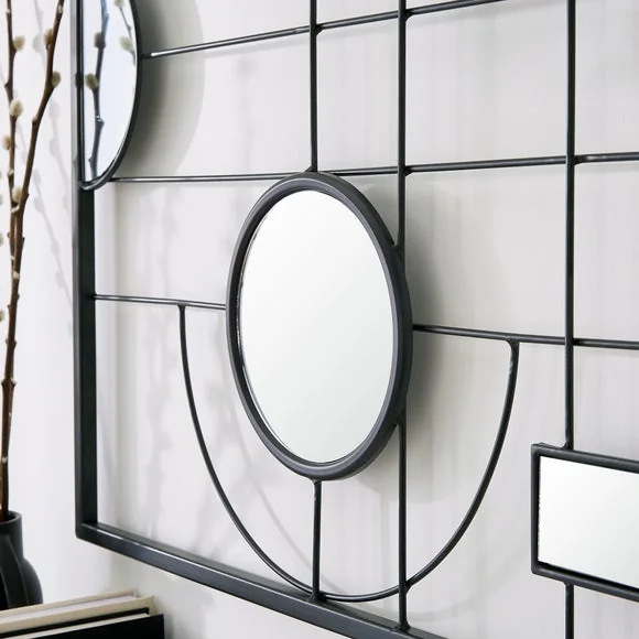 Elements Indoor Outdoor Wall Art Panel Black – image 3