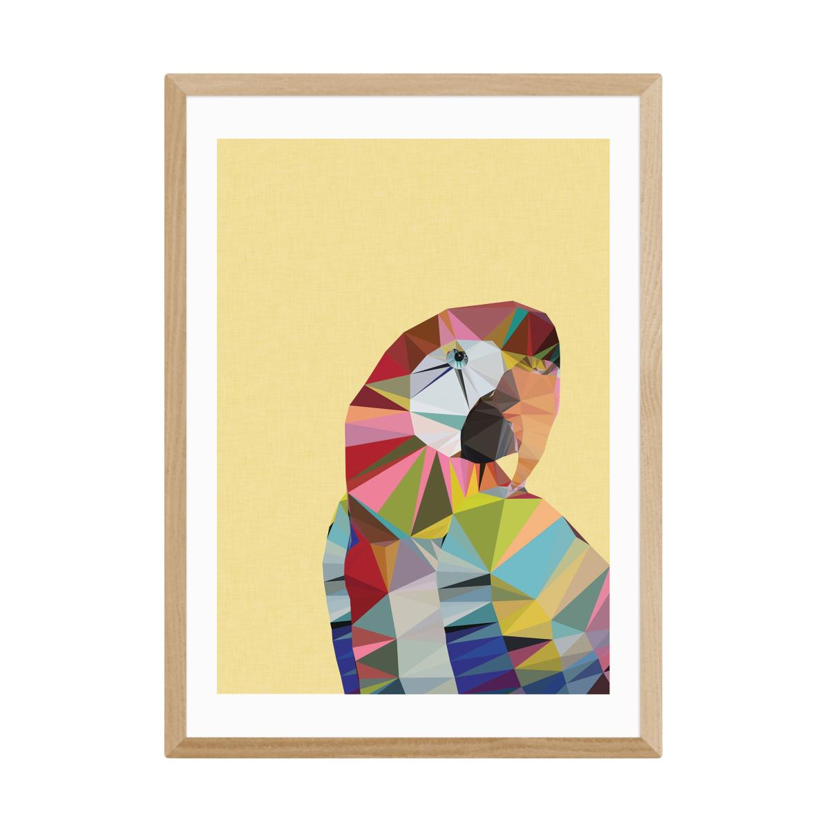 East End Prints Macaw Print Yellow – image 2