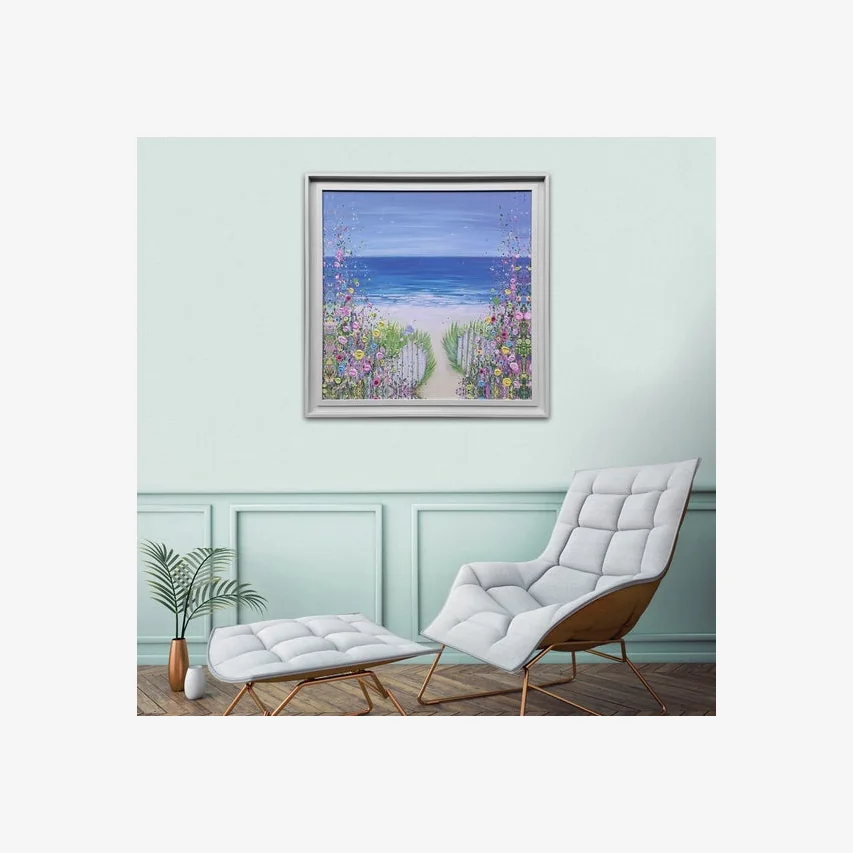 Lazy Summer Days by Jo Gough Framed Canvas – image 1