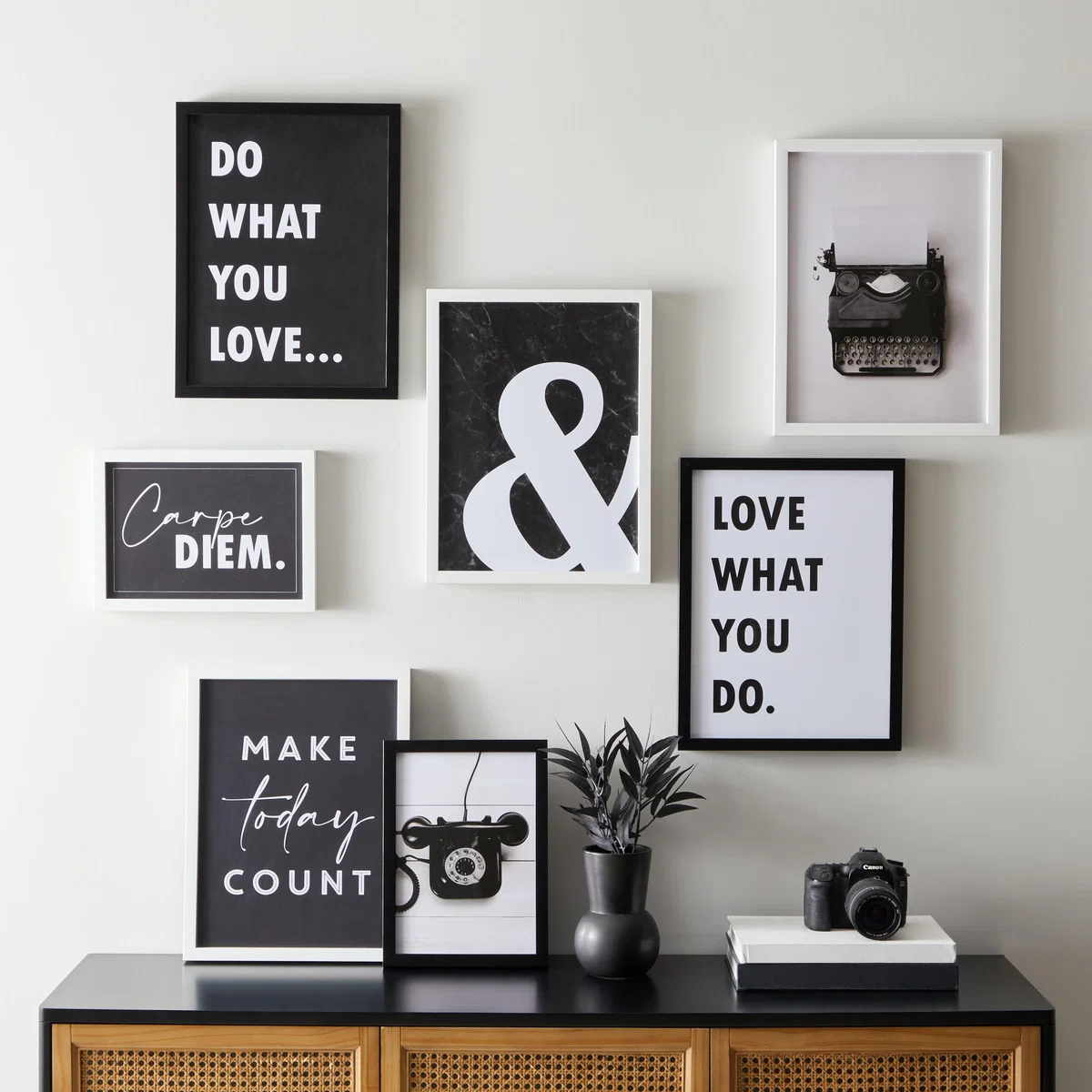 The Way You Work It Poster Pack Set of 7 Black/White – image 1