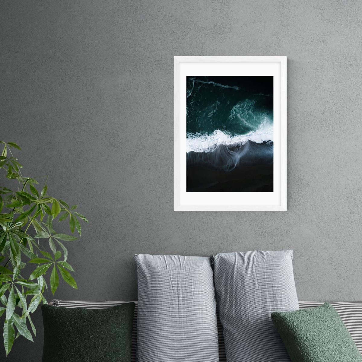 East End Prints Dark Earth Print Blue – image 1