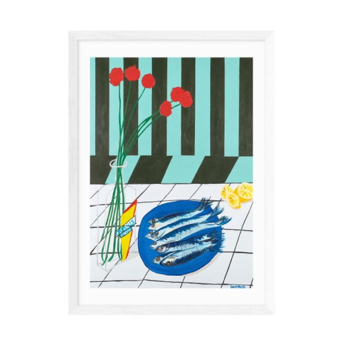 East End Prints Striped Sardines Print – image 2