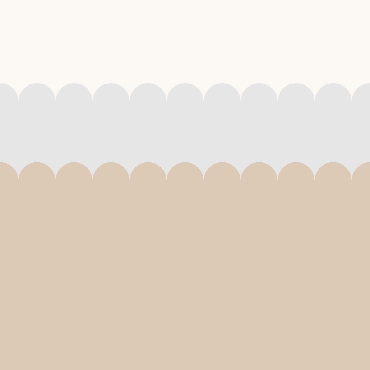 Scallop Natural Grey Mural Grey – image 4