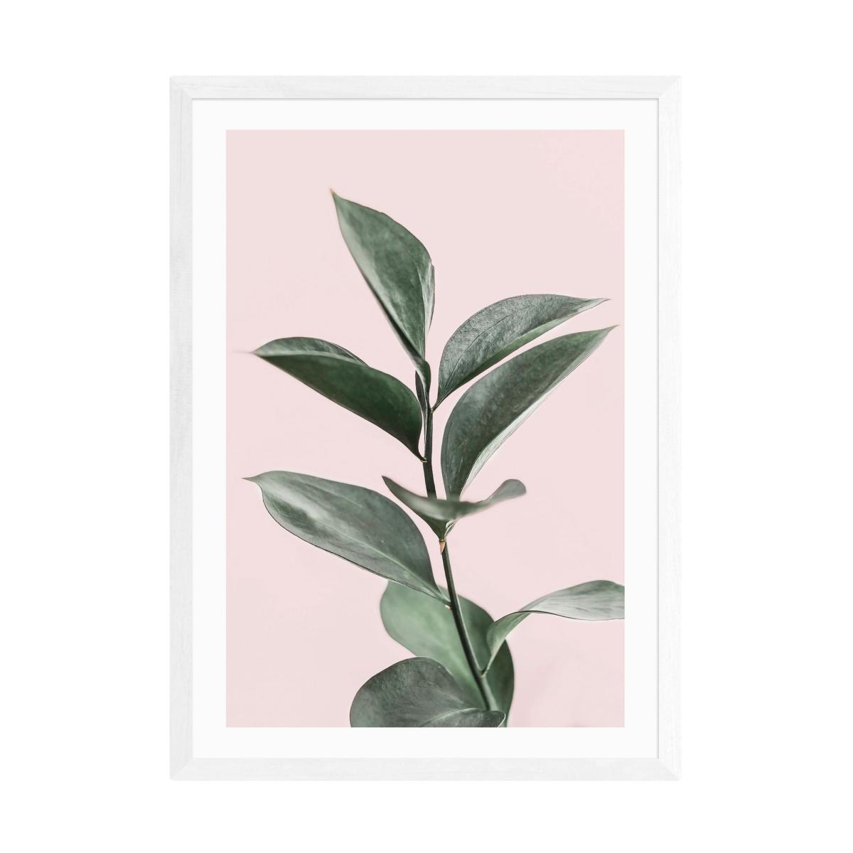 East End Prints Foliage Print Pink/Green – image 2