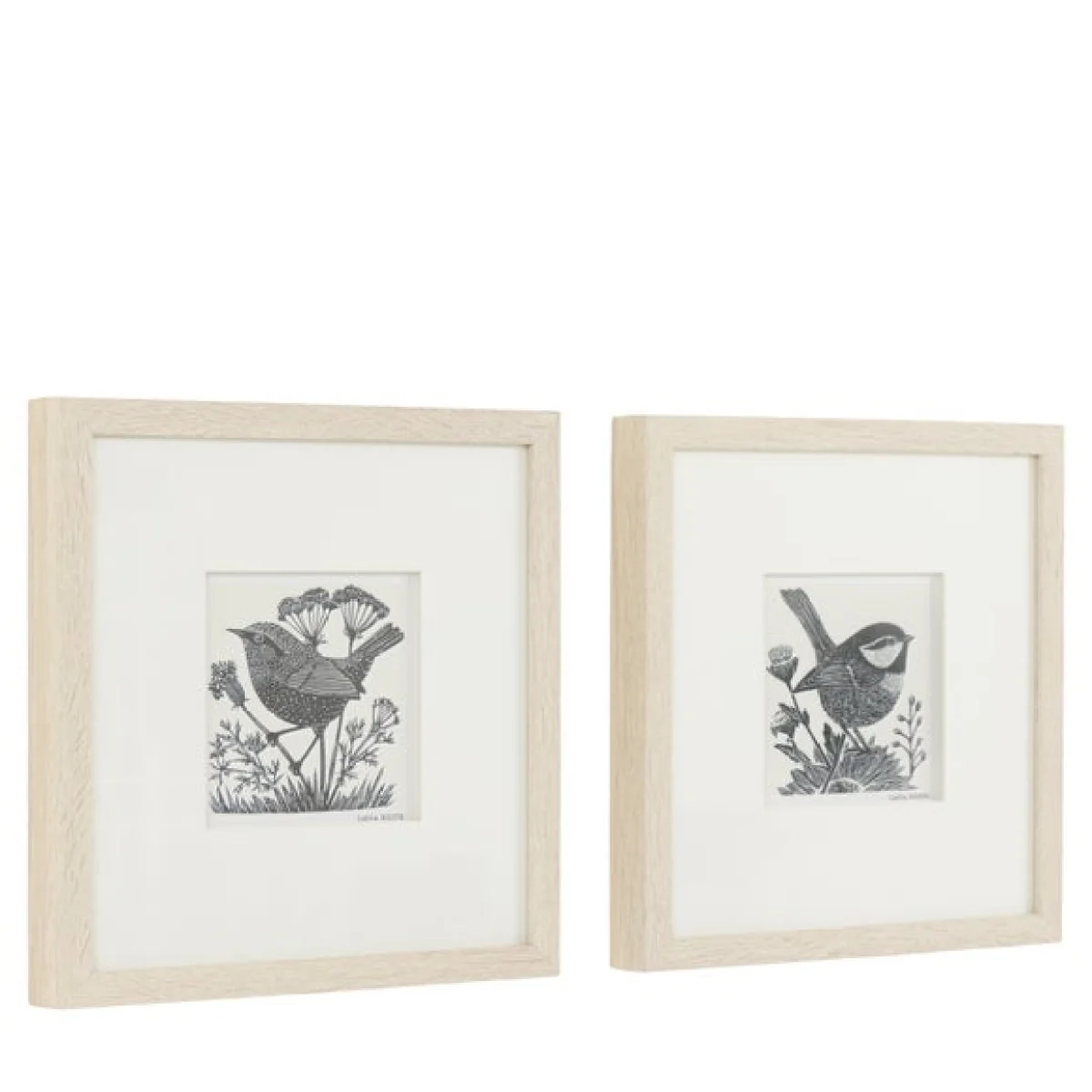 Cedar and Sage Set of 2 Winged Typography Framed Wall Art – image 3