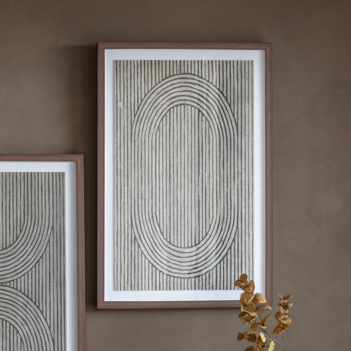 Camilla I Framed Art Black and white – image 1