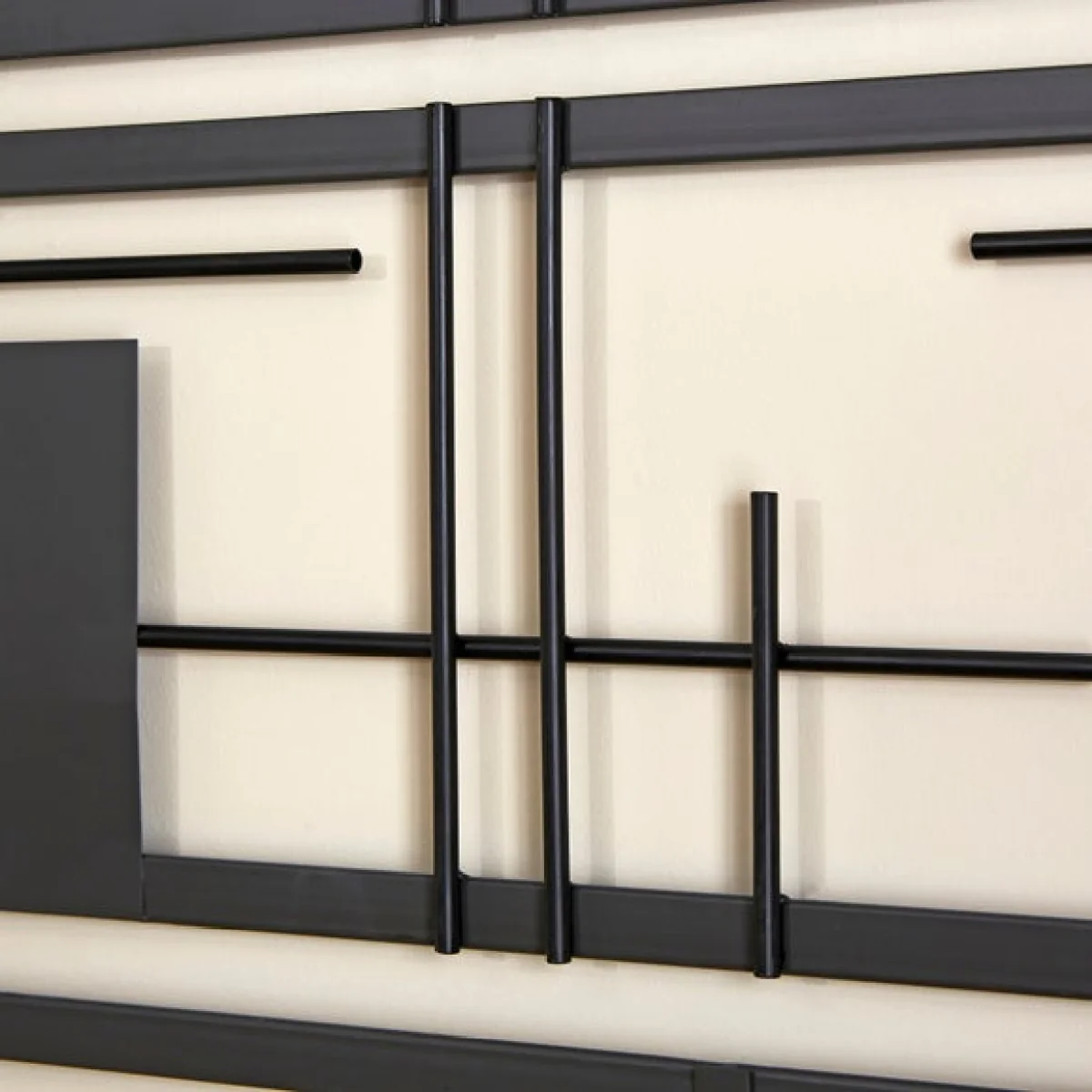 Elements Set of 3 Metal Indoor and Outdoor Wall Art Black – image 3