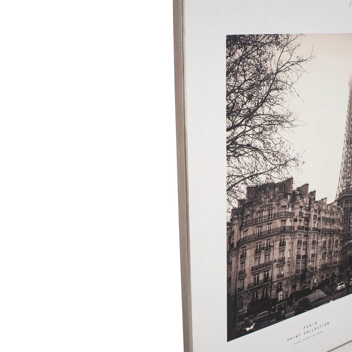 Mono Paris Canvas Print White/Black – image 3
