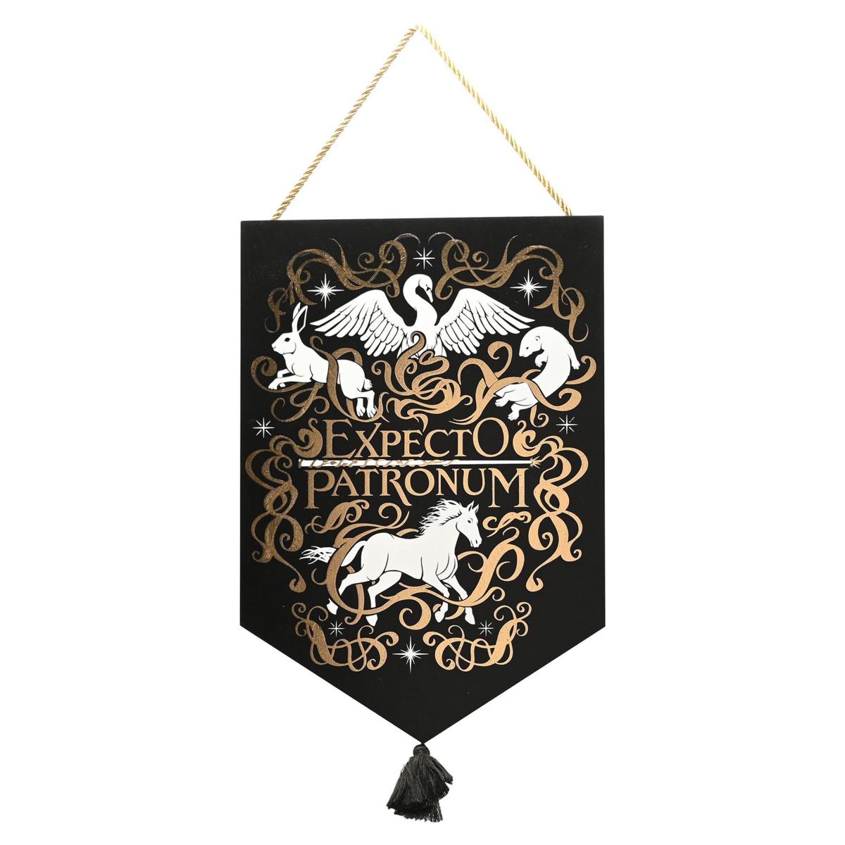 Harry Potter Expecto Patronum Glow in the Dark Hanging Plaque – image 2