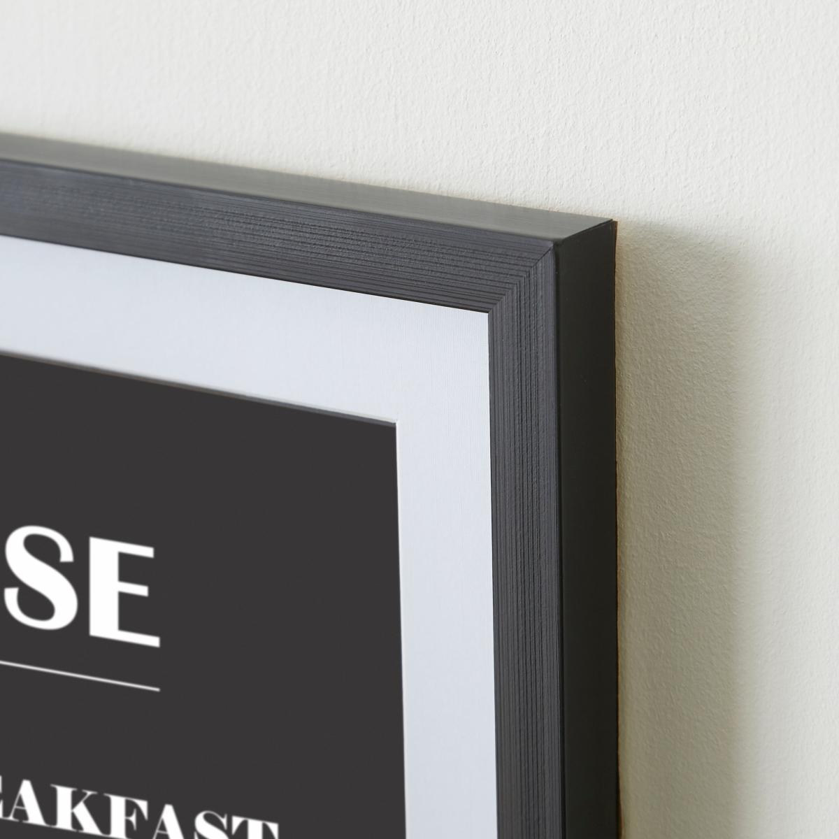 House Rules Framed Print Black – image 2