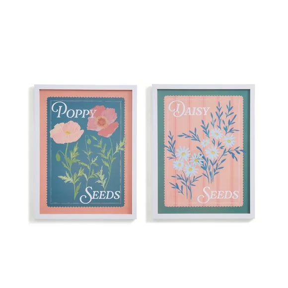 Set of 2 Spring Optimism Framed Prints – image 3
