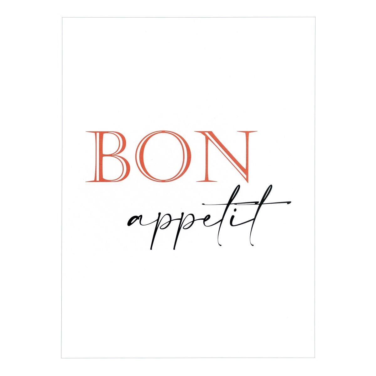 Bon Appetit Poster Pack Set of 7 Pink/Yellow/Green – image 8