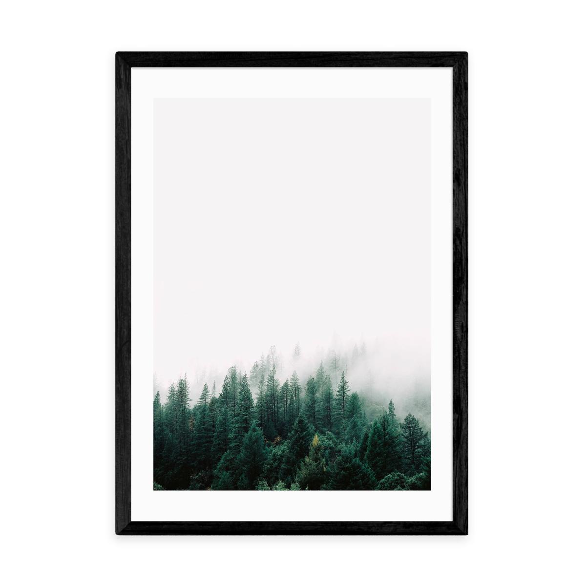 East End Prints Forest Mist Print Green – image 2