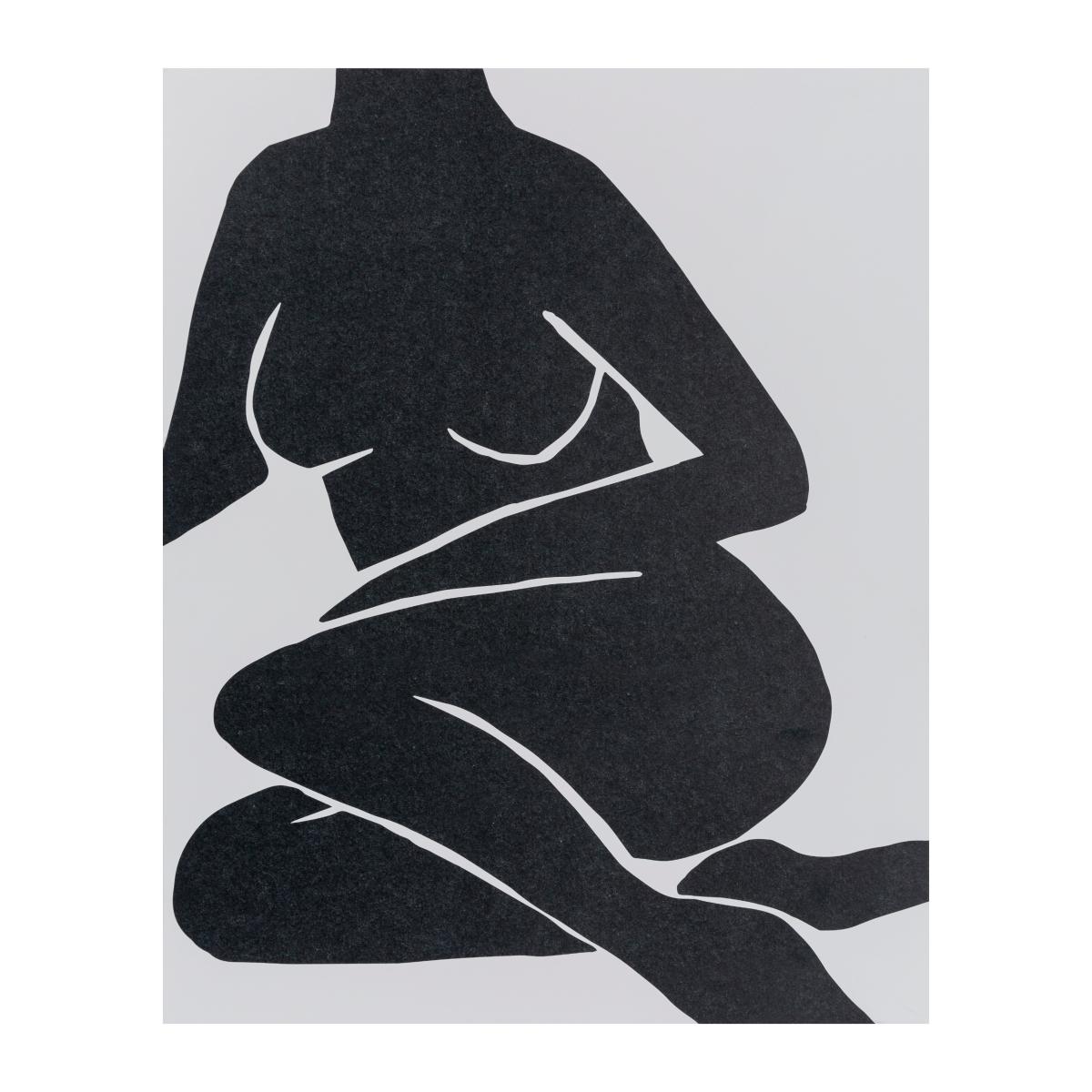 Body Art Poster Pack Set of 3 Grey/Yellow/White – image 2