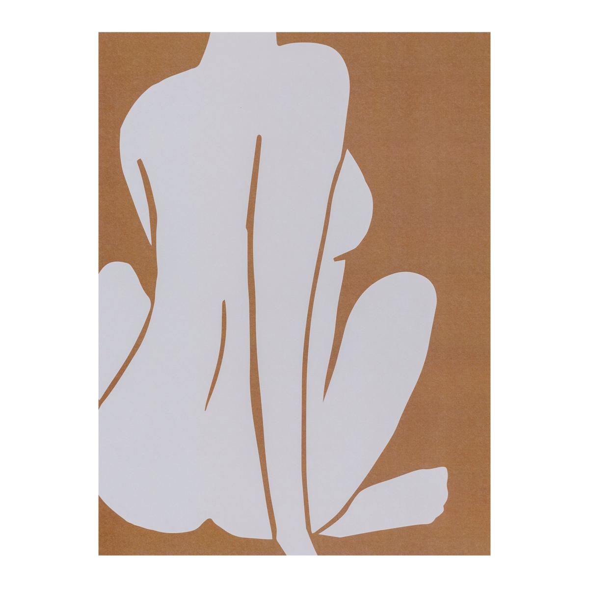 Body Art Poster Pack Set of 3 Grey/Yellow/White – image 3