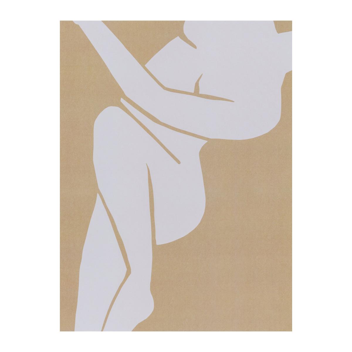 Body Art Poster Pack Set of 3 Grey/Yellow/White – image 4