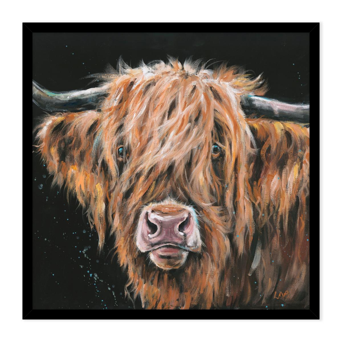 Magnus Framed Print Black – image 2