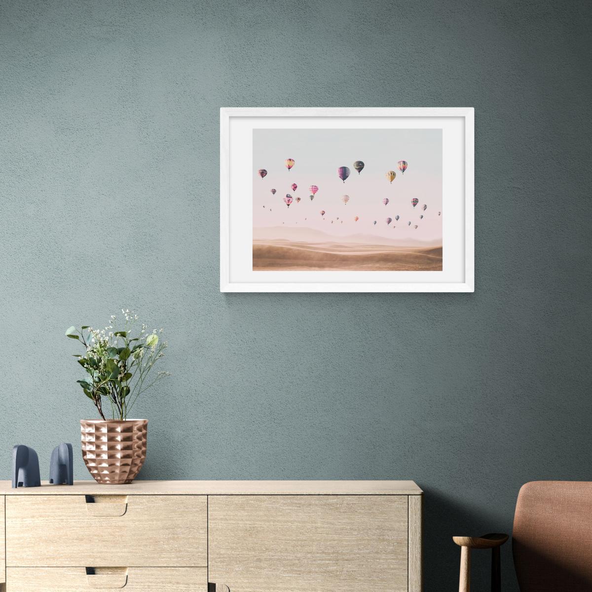 East End Prints Around the World Print Pink – image 1