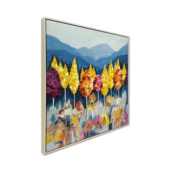 Autumn In Bright I by Susan Nethercote Framed Canvas – image 4