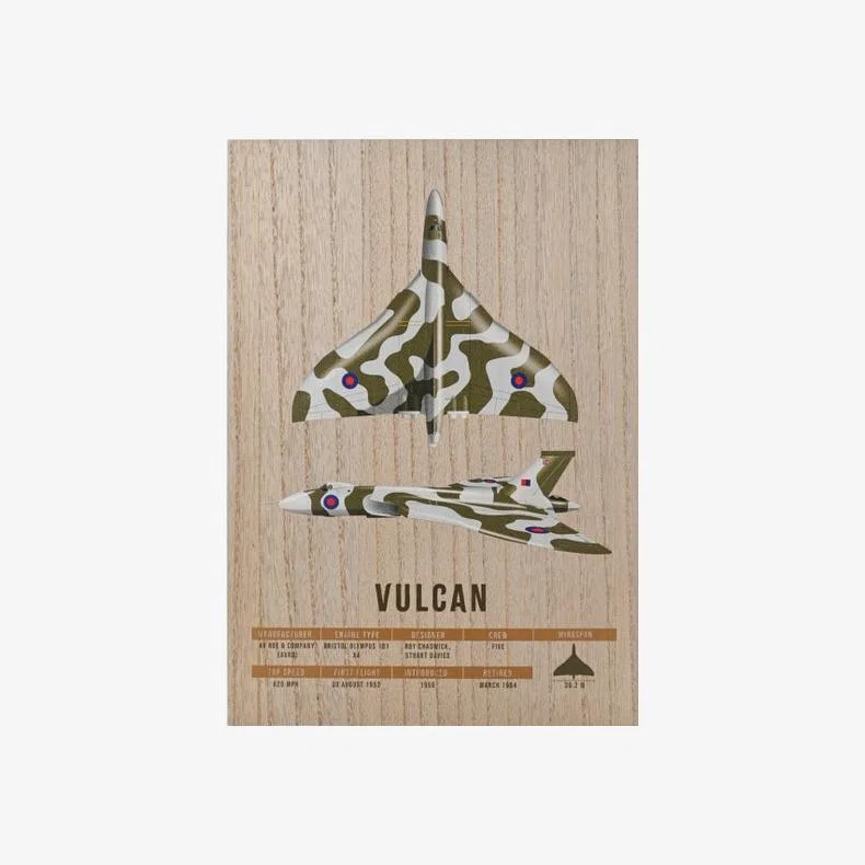 Military Heritage RAF Vulcan Wall Plaque – image 1