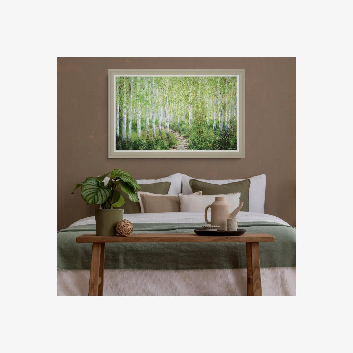 Forest Light Framed Print – image 1