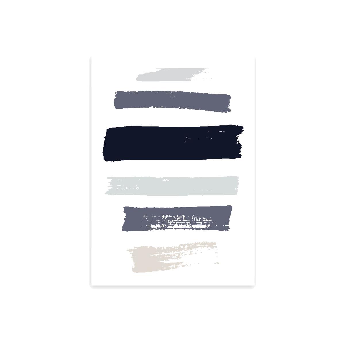 East End Prints Tranquil Print Navy