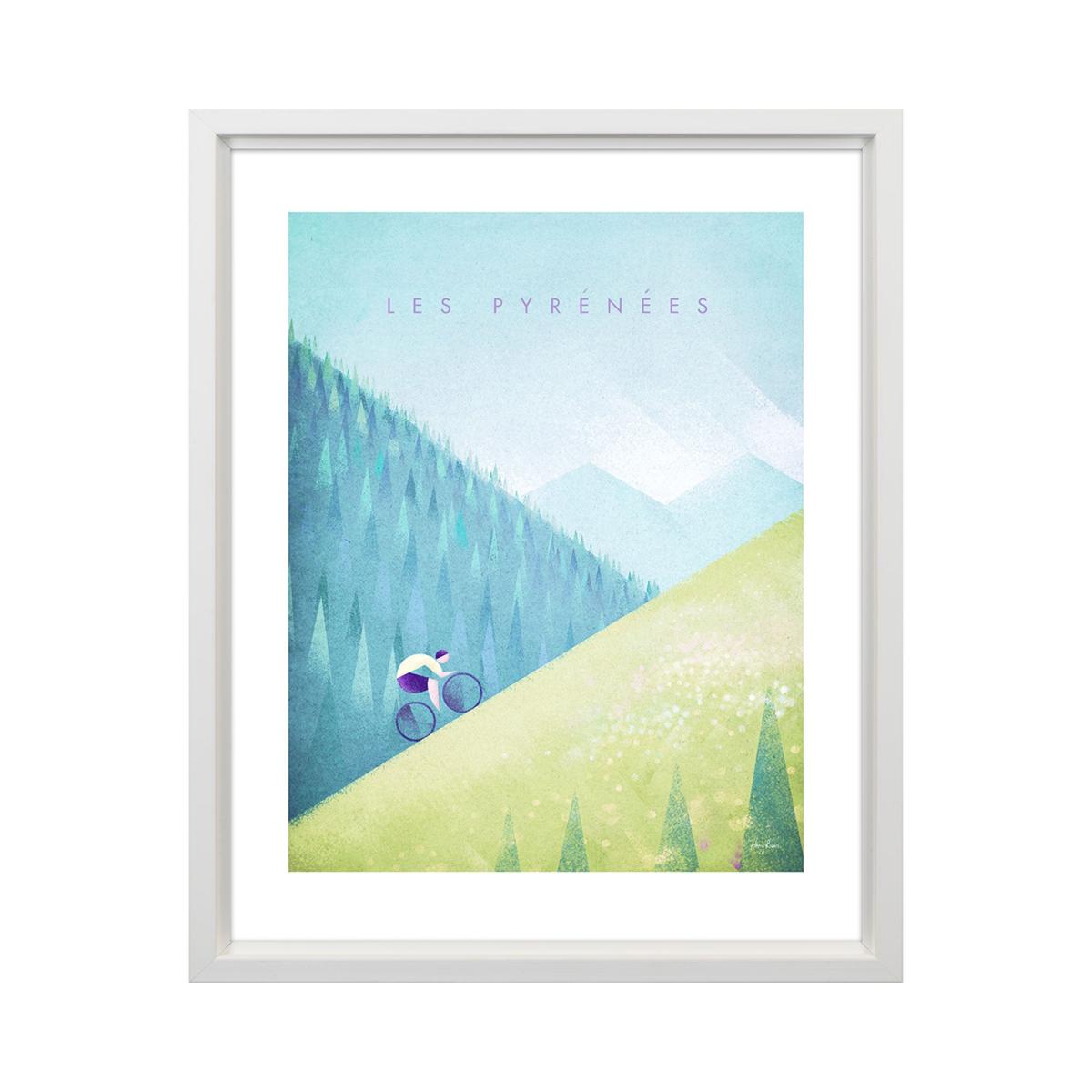 The Art Group Pyrenees Framed Print Blue – image 2