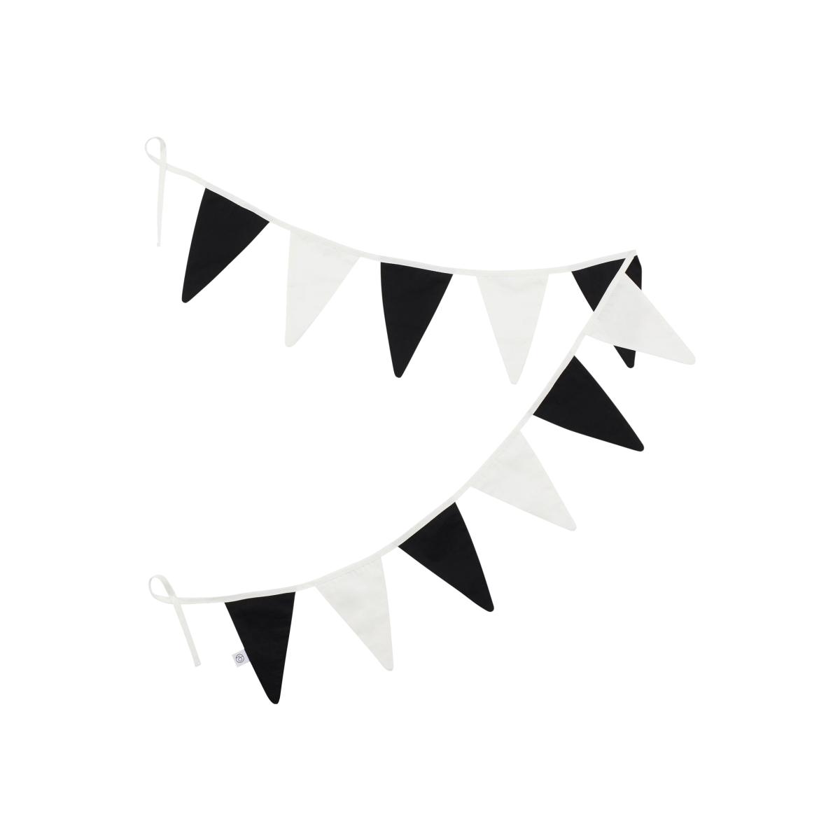 Ickle Bubba Mono Mountains Bunting Black/white