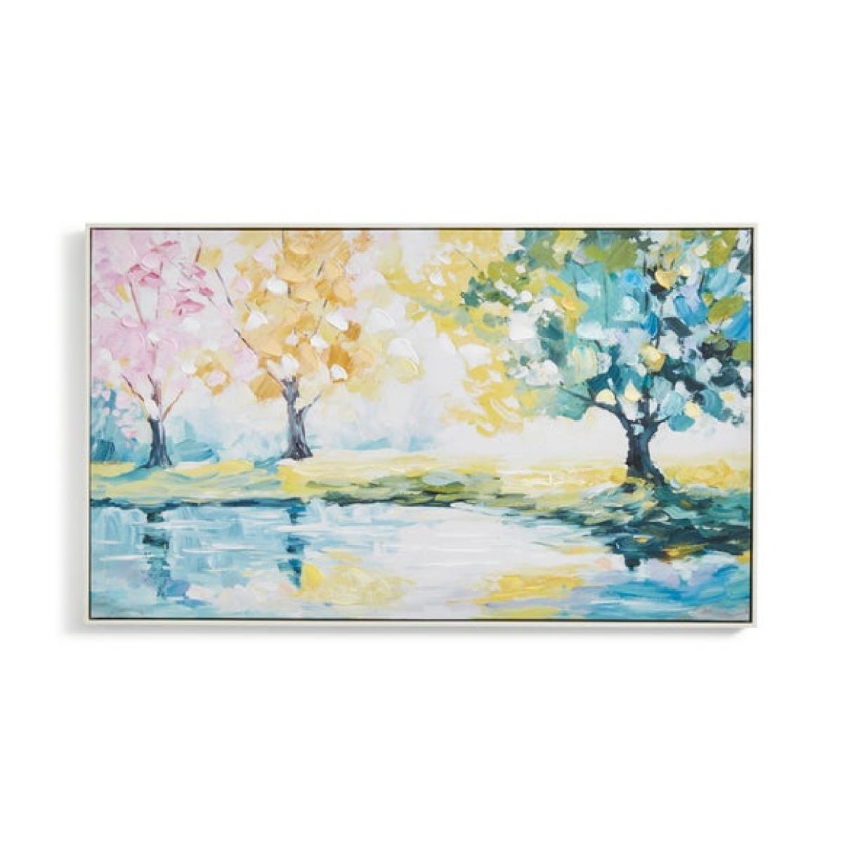 Colourful Landscape Hand Finished Framed Canvas – image 3