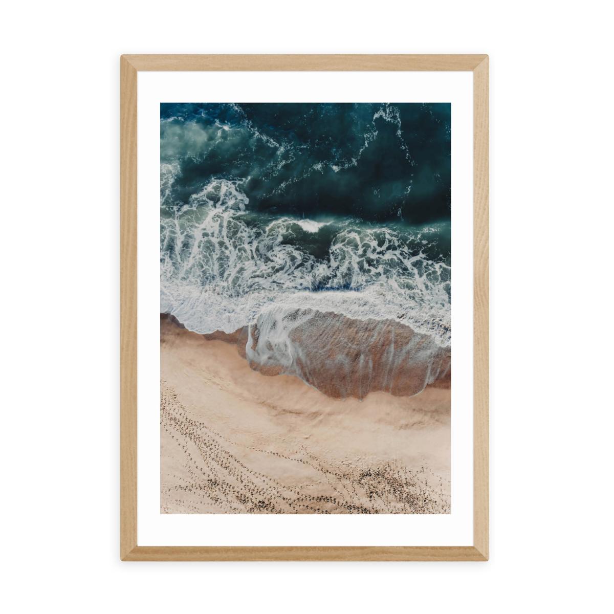 East End Prints Sands of Gold Print Green/Brown – image 2