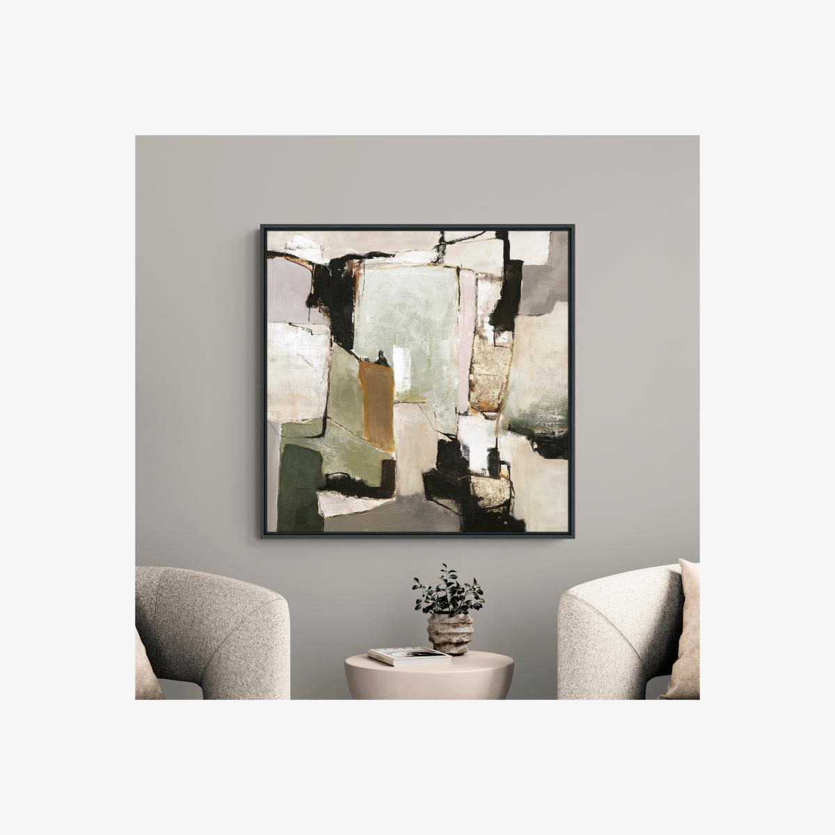 Space 'n Time Framed Canvas – image 1