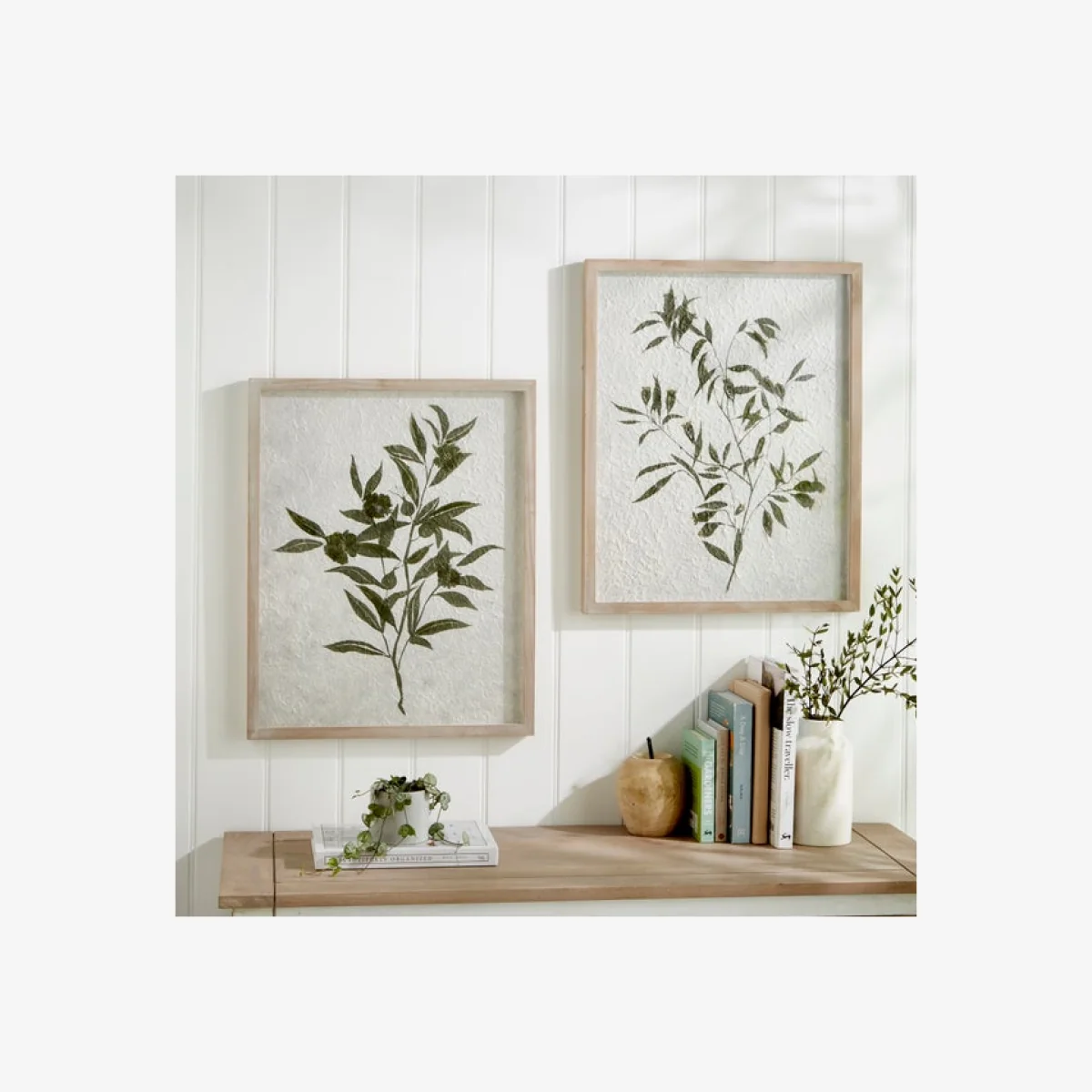 Churchgate Kibworth Framed Print White – image 1