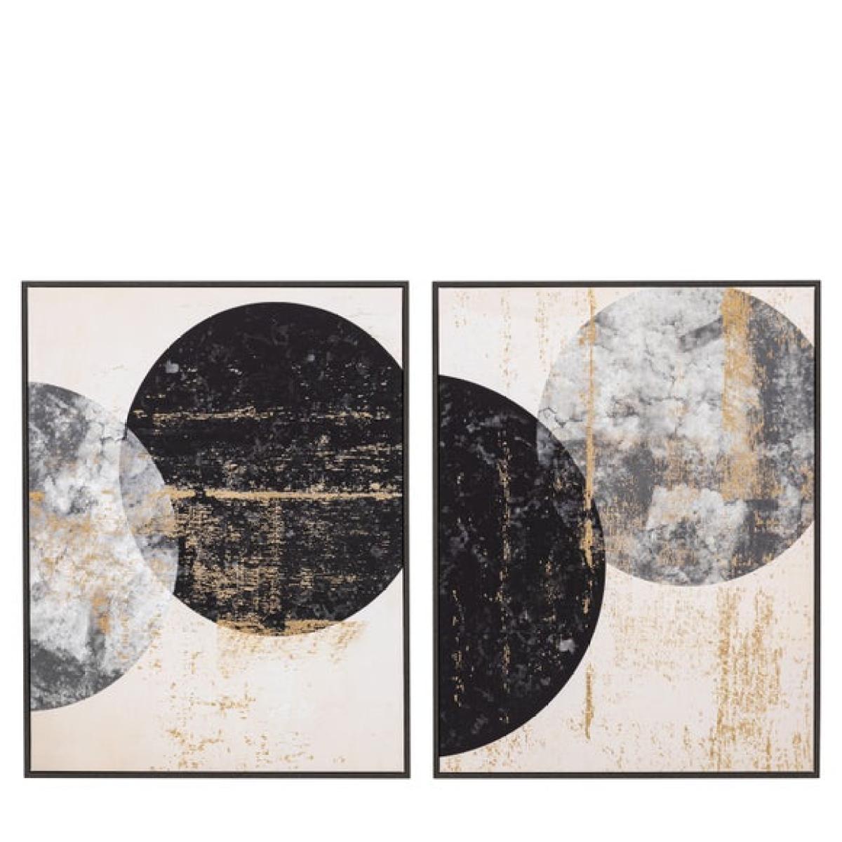 Cedar & Sage Set of 2 Orbit Framed Canvases – image 6