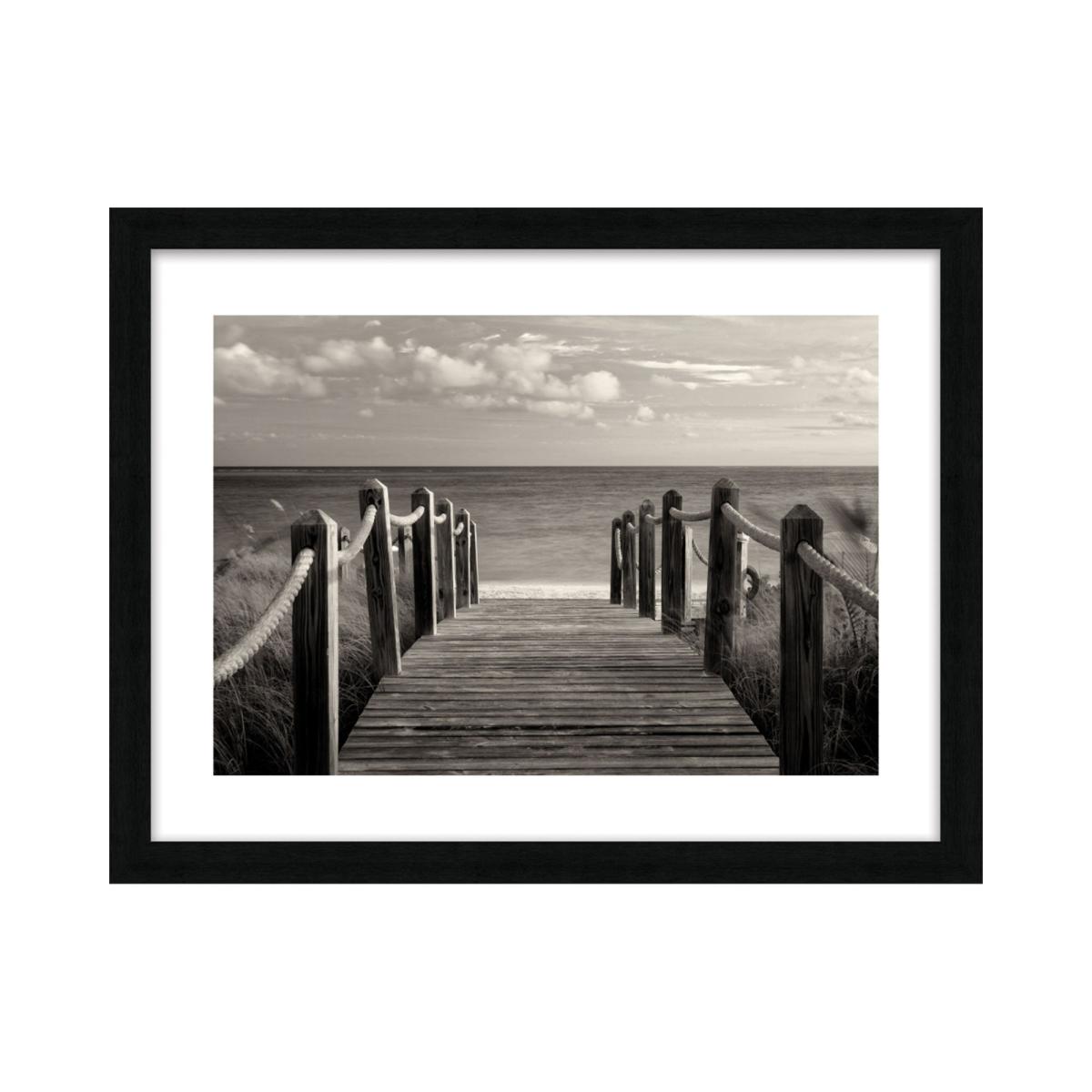 The Art Group Pathway To Paradise Framed Print Black and white – image 2