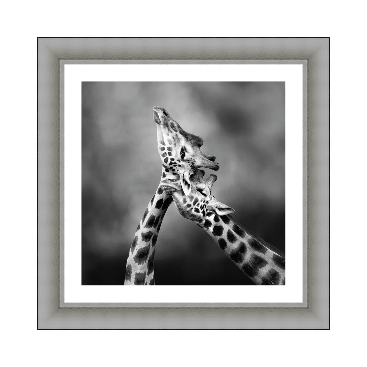 The Art Group Neck Loving Framed Print Black and white – image 2