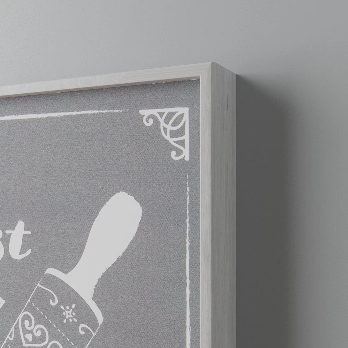 Just Roll With It Canvas Grey – image 2