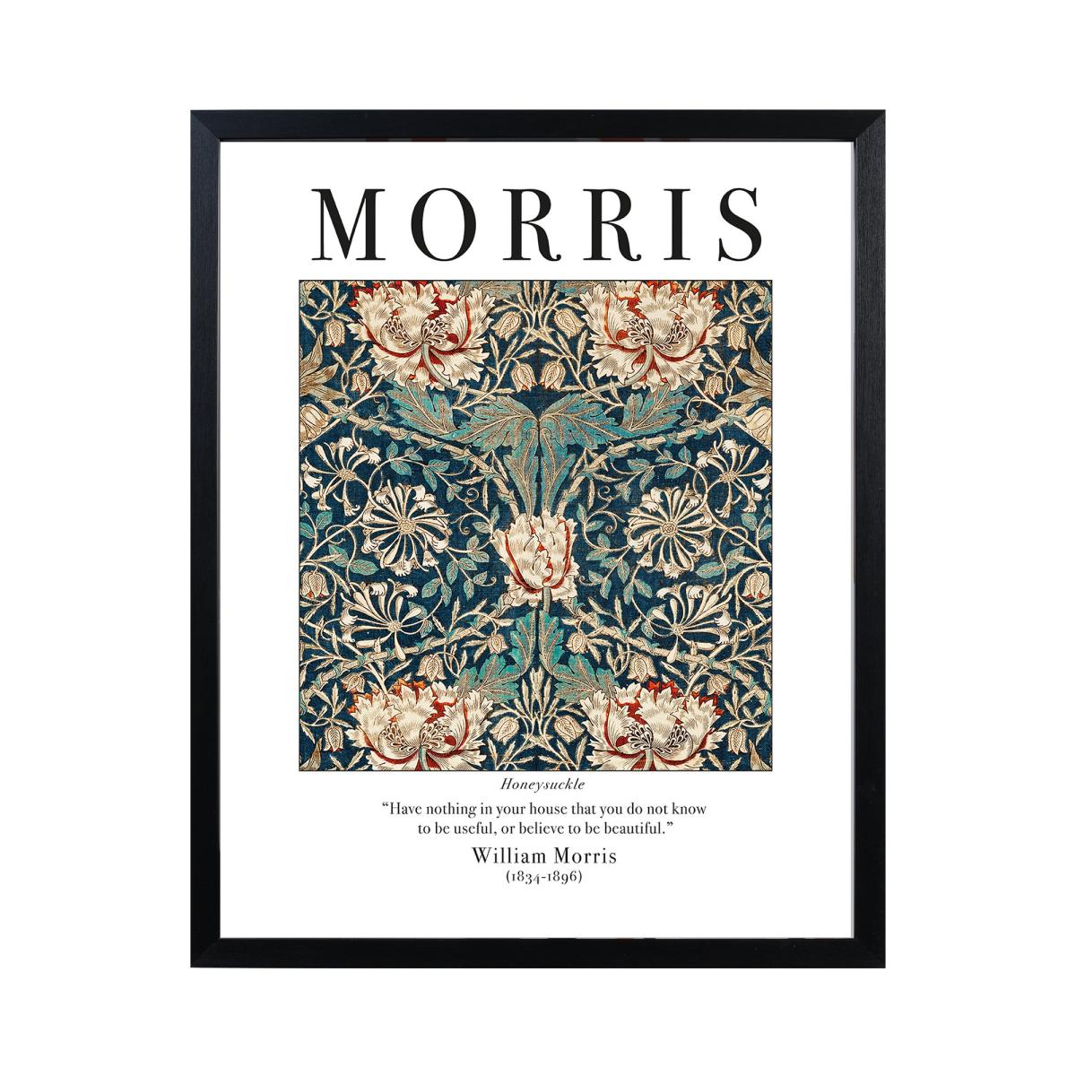 The Art Group Honeysuckle Framed Print by William Morris MultiColoured – image 2