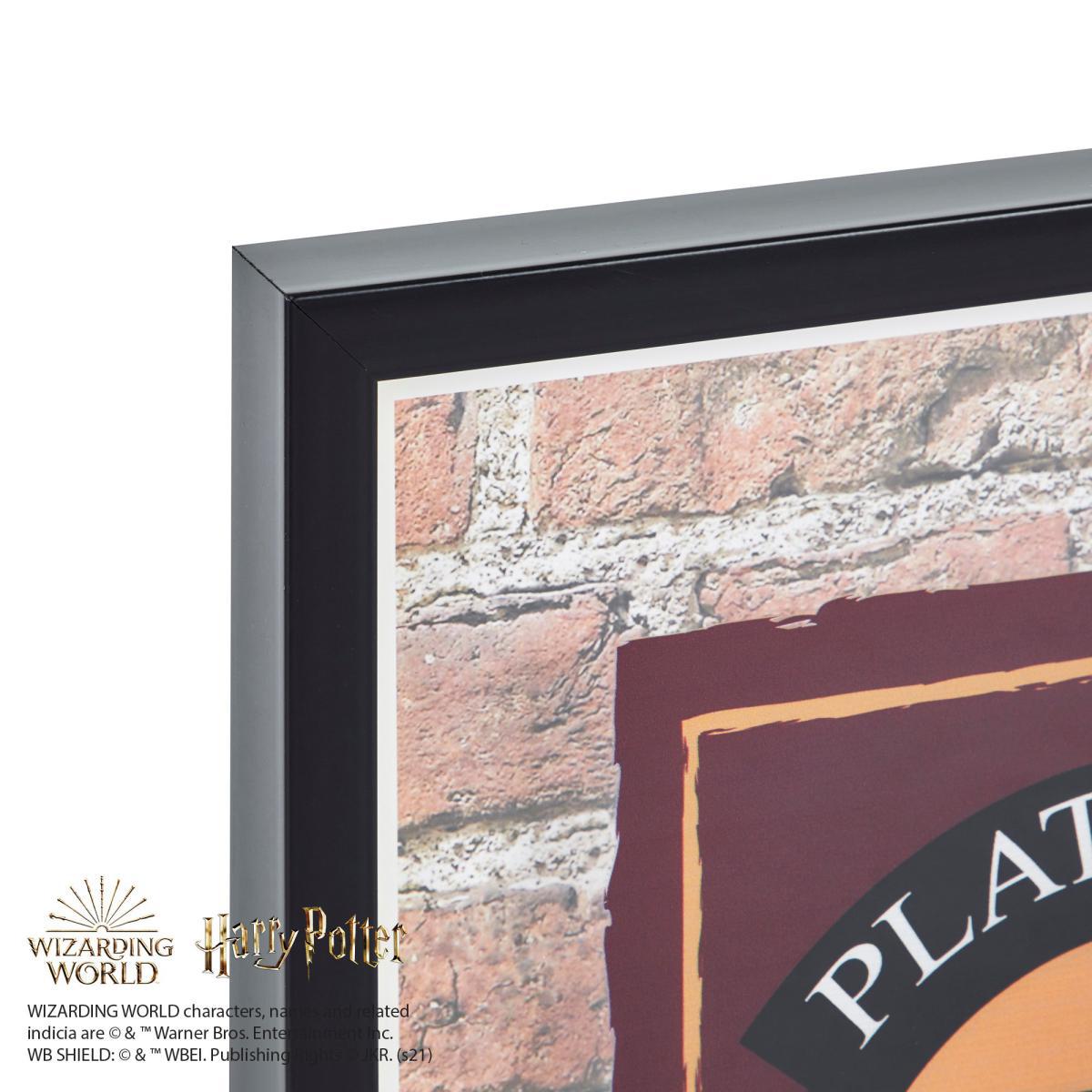 Harry Potter Platform 9 3/4 Wall Art Brown and Black – image 3