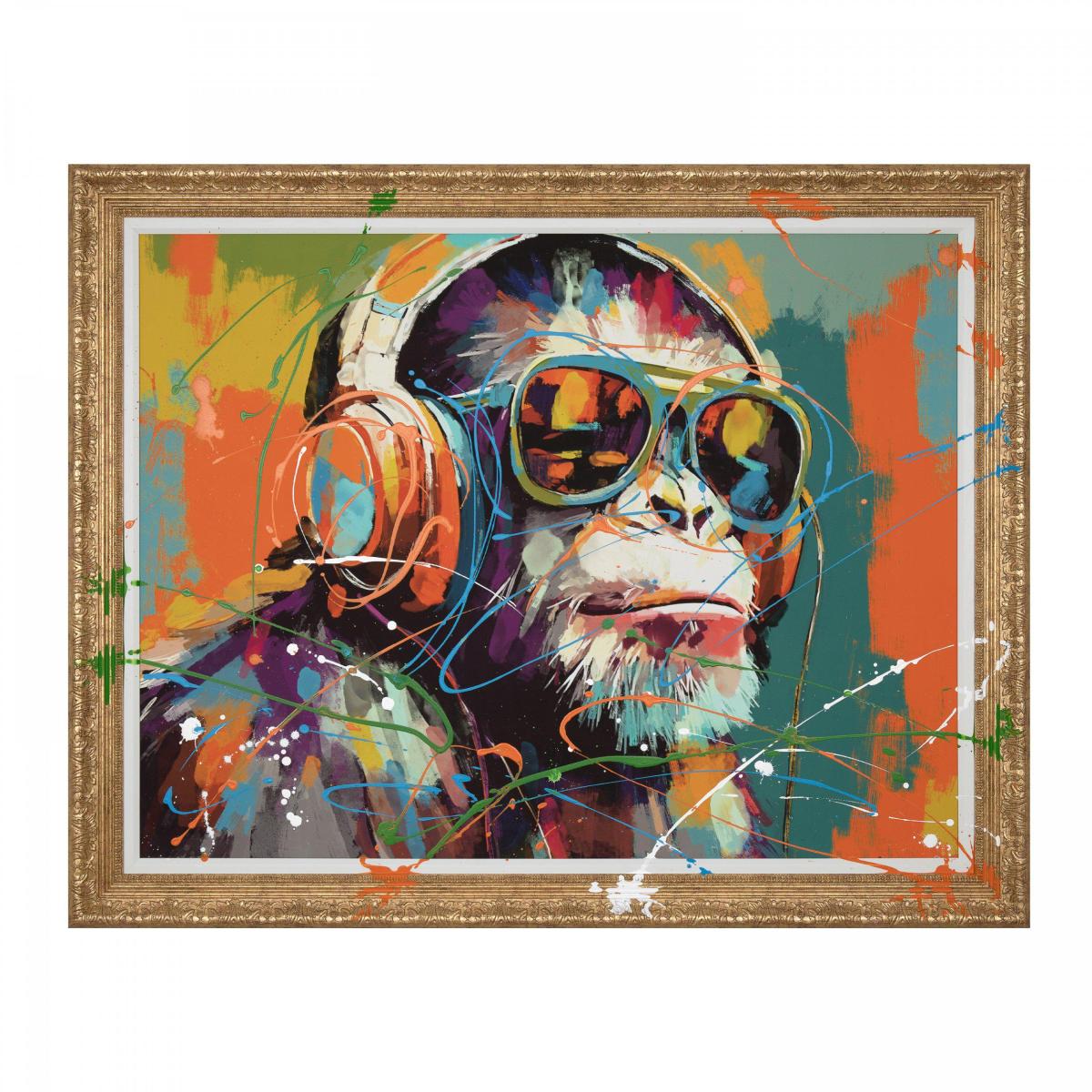 Chillin' Chimp Framed Print – image 3
